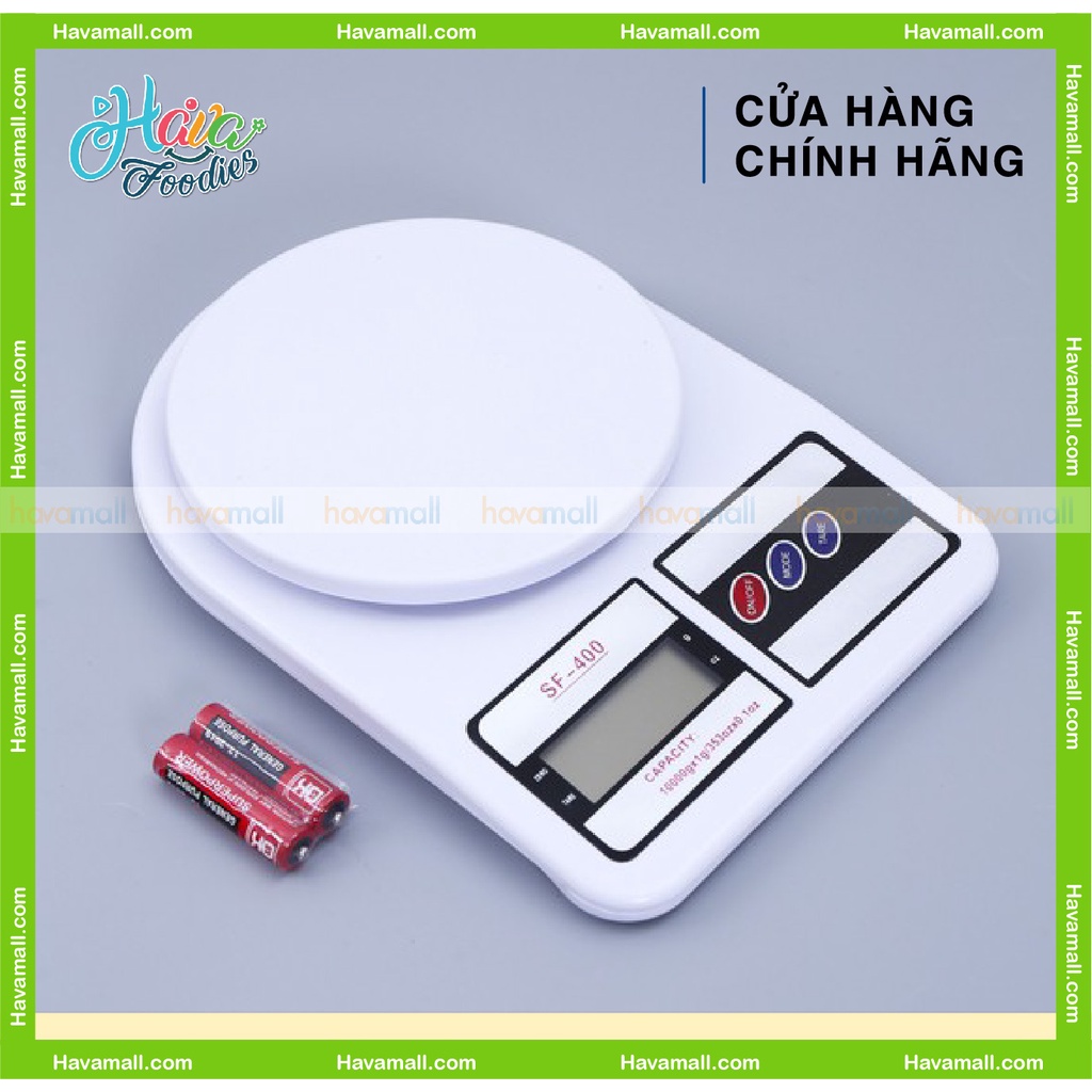 [HÀNG CHÍNH HÃNG] Cân Điện Tử Mini Electronic SF 400 – Electronic Kitchen Scale