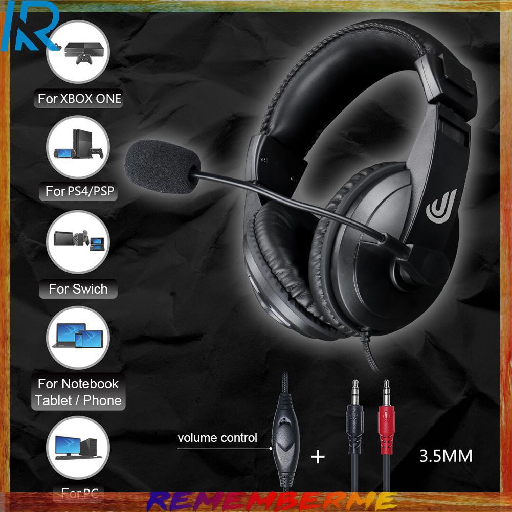 Tai Nghe Gaming Có Dây Chuẩn 3.5mm Dành Cho Điện Thoại / Pc | BigBuy360 - bigbuy360.vn