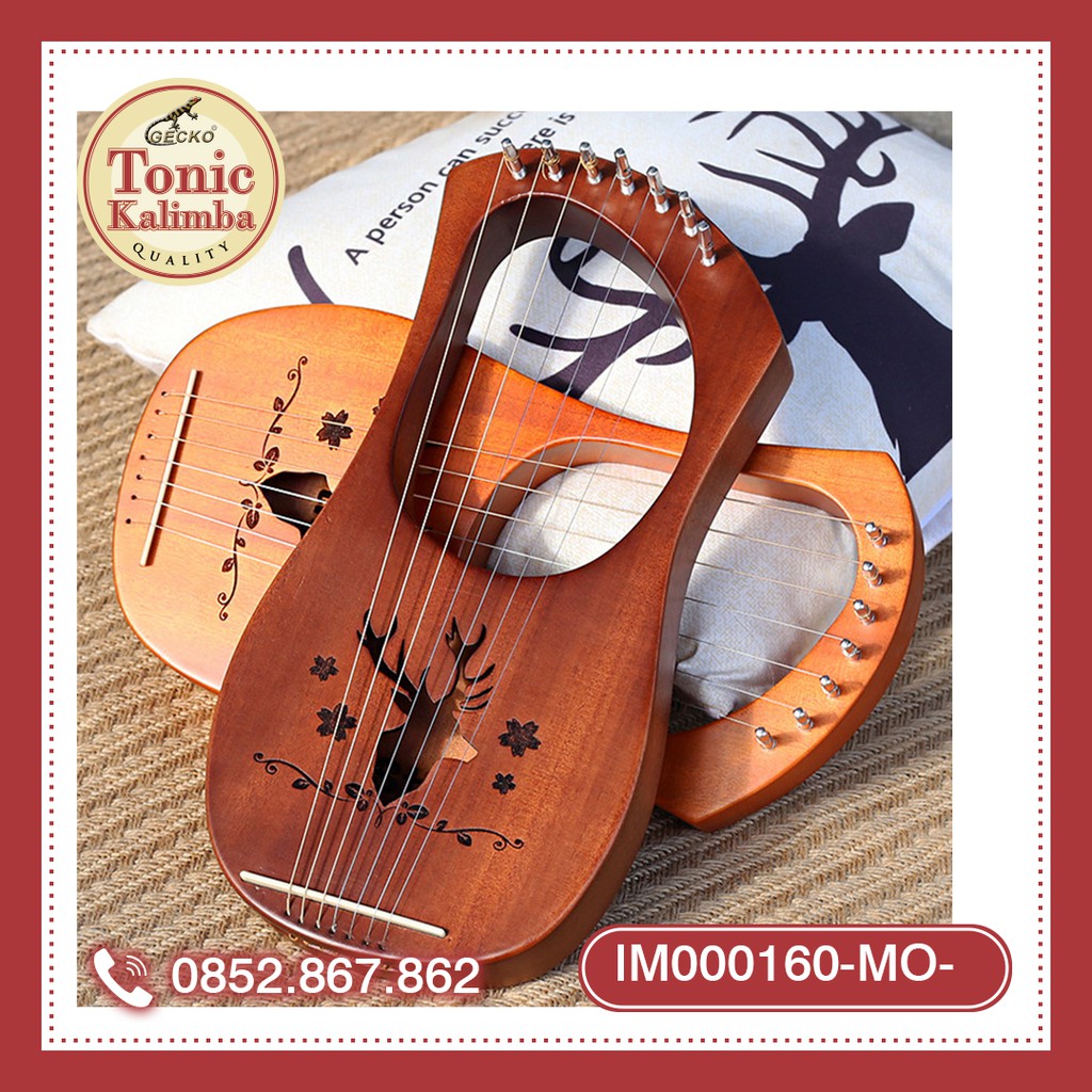 Đàn hạc Lyre Harp IM000160-MOLIN Đầy đủ phụ kiện