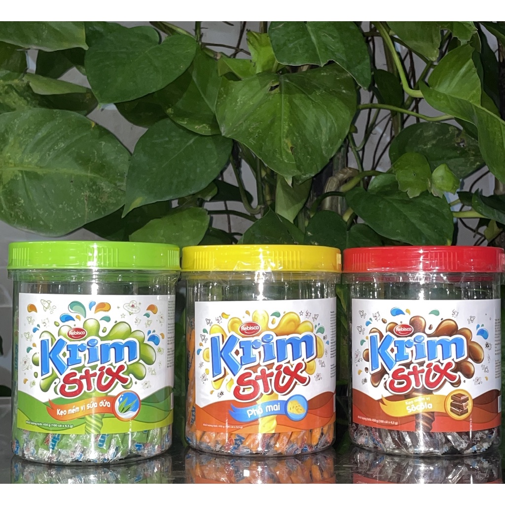 Kẹo Mềm Krim Stix Hương Dâu (Hộp 100 cái x 4.5g)