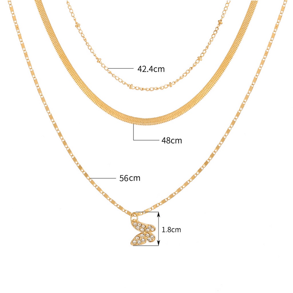 Vòng cổ Mặt Nơ Đơn Giản Thanh Lịch Cho Nữ