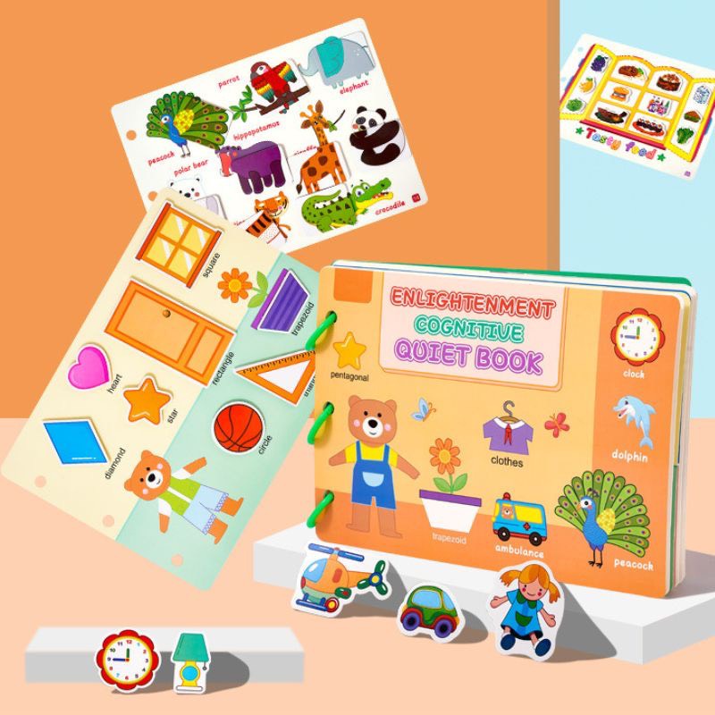 Học liệu bóc dán MONTESSORI 17 chủ đề giáo dục sớm thông minh cho bé, bóc dán thông minh, Sách bóc dán Tiếng Anh