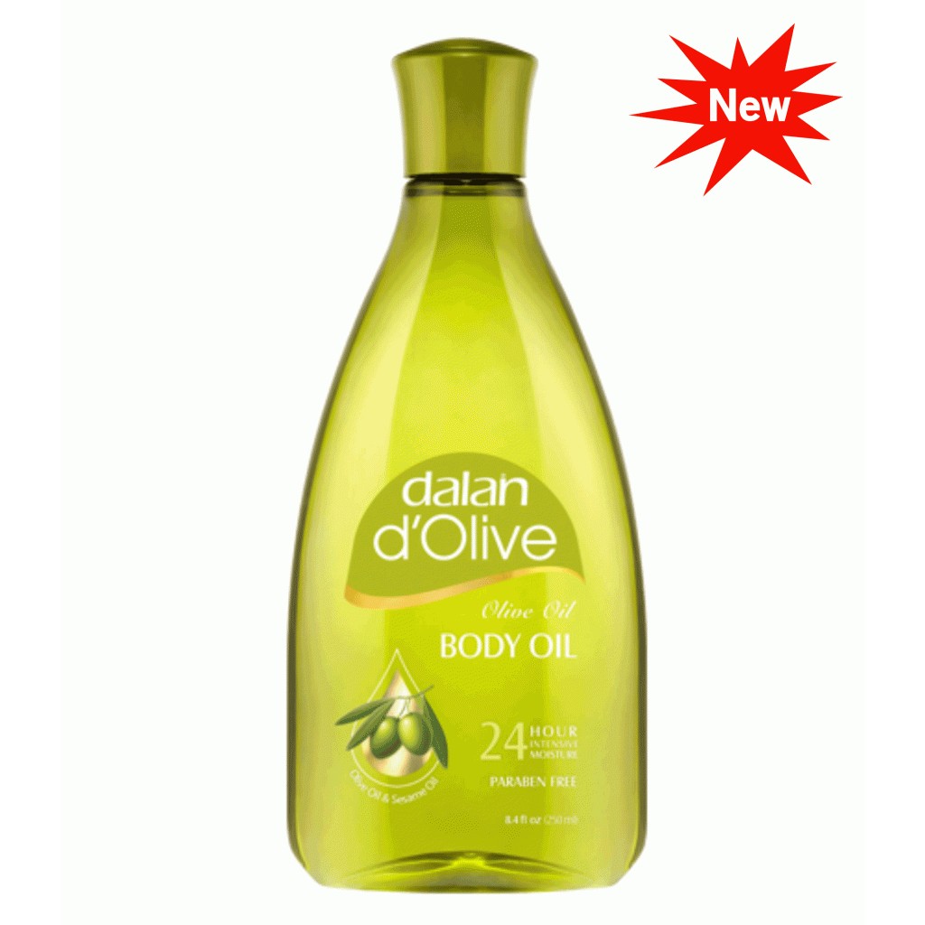 Tinh dầu massage dưỡng ẩm toàn thân từ ô liu Dalan 250ml