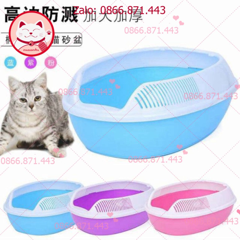 ⚡𝐅𝐑𝐄𝐄𝐒𝐇𝐈𝐏⚡ KHAY VỆ SINH -CHẬU CÁT VỆ SINH CHO MÈO GIÁ TỐT