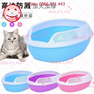 ⚡𝐅𝐑𝐄𝐄𝐒𝐇𝐈𝐏⚡ KHAY VỆ SINH -CHẬU CÁT VỆ SINH CHO MÈO GIÁ TỐT