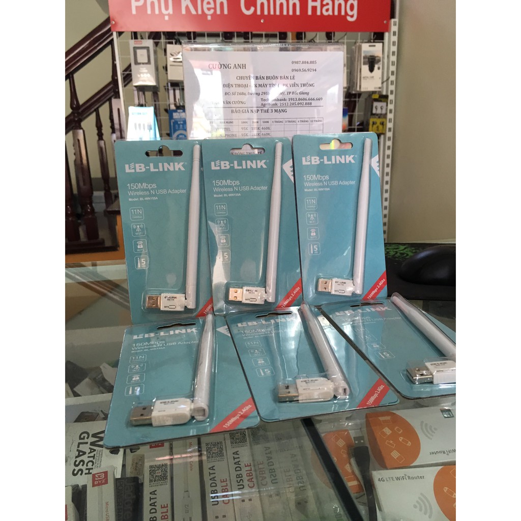 LB - LINK USB Wifi có dâu tốc độ 150Mbps ( Giá rẻ ) | BigBuy360 - bigbuy360.vn