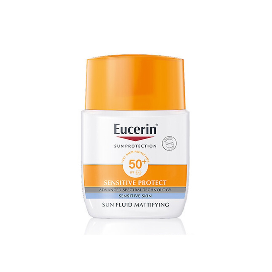 Kem chống năng SPF 50+ dành cho mọi loại da Eucerin Sun Fluid SPF 50+