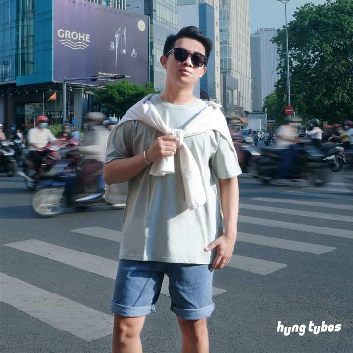 Kính mát phụ kiện thời trang, kiểu dáng cao cấp đi biển, đi dạo phố Hung Tubes.