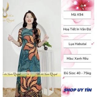 Áo dài Xuân Quỳnh lụa Habutai cao cấp