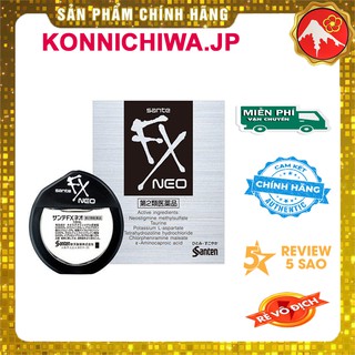 Hộp nhỏ mắt fx neo bạc 12ml