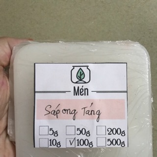 Sáp ong tảng trắng (beewax )