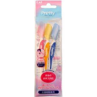 Bộ 3 dao cạo lông mày K.A.I Pretty for eyebrow (hàng chính hãng)
