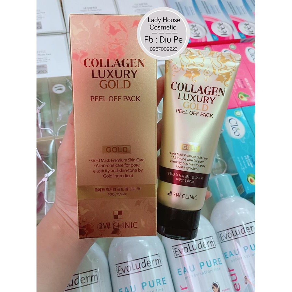 Mặt Nạ Vàng Collagen Luxury Gold Peel Off Pack