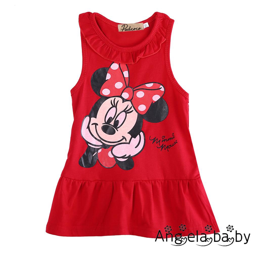 Đầm hình chuột Minnie cho bé gái