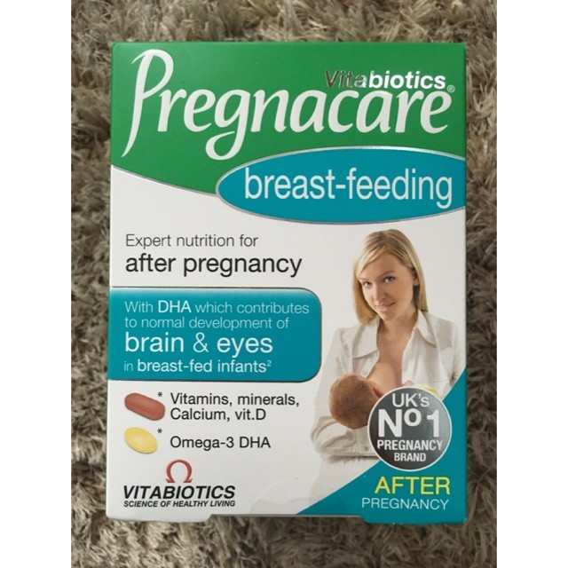 Viên Uống Lợi Sữa Pregnacare Breastfeeding Vitabiotics Giúp Kích Thích Tăng Lượng Sữa Mẹ,Giúp Trẻ Phát Triển Toàn Diện