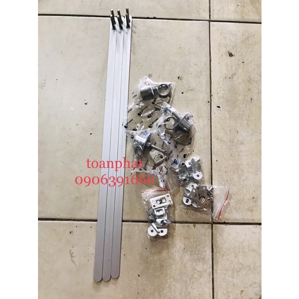 Khoá tủ 3 ngăn Ivan| Khoá hộc tủ 3 ngăn
