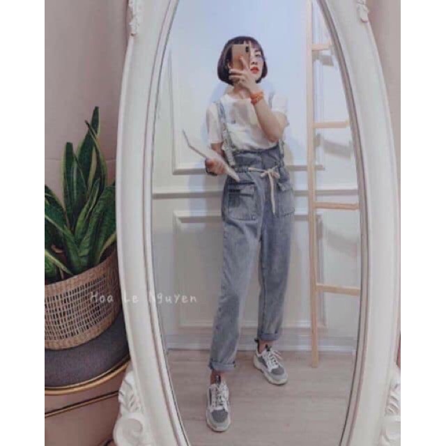 Quần yếm bò 2 túi trước siêu đẹp | BigBuy360 - bigbuy360.vn