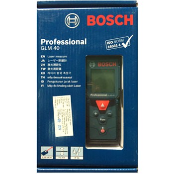 Máy đo khoảng cách Bosch GLM 40 ( BH 1 đổi 1)