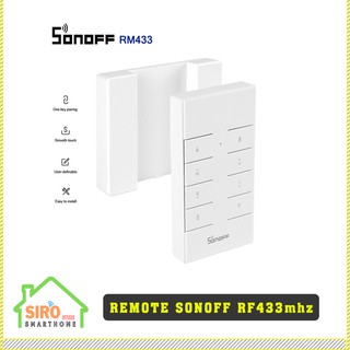 Remote SONOFF RF433mhz và Case Remote - Điều khiển và Đế cho điều khiển SONOFF