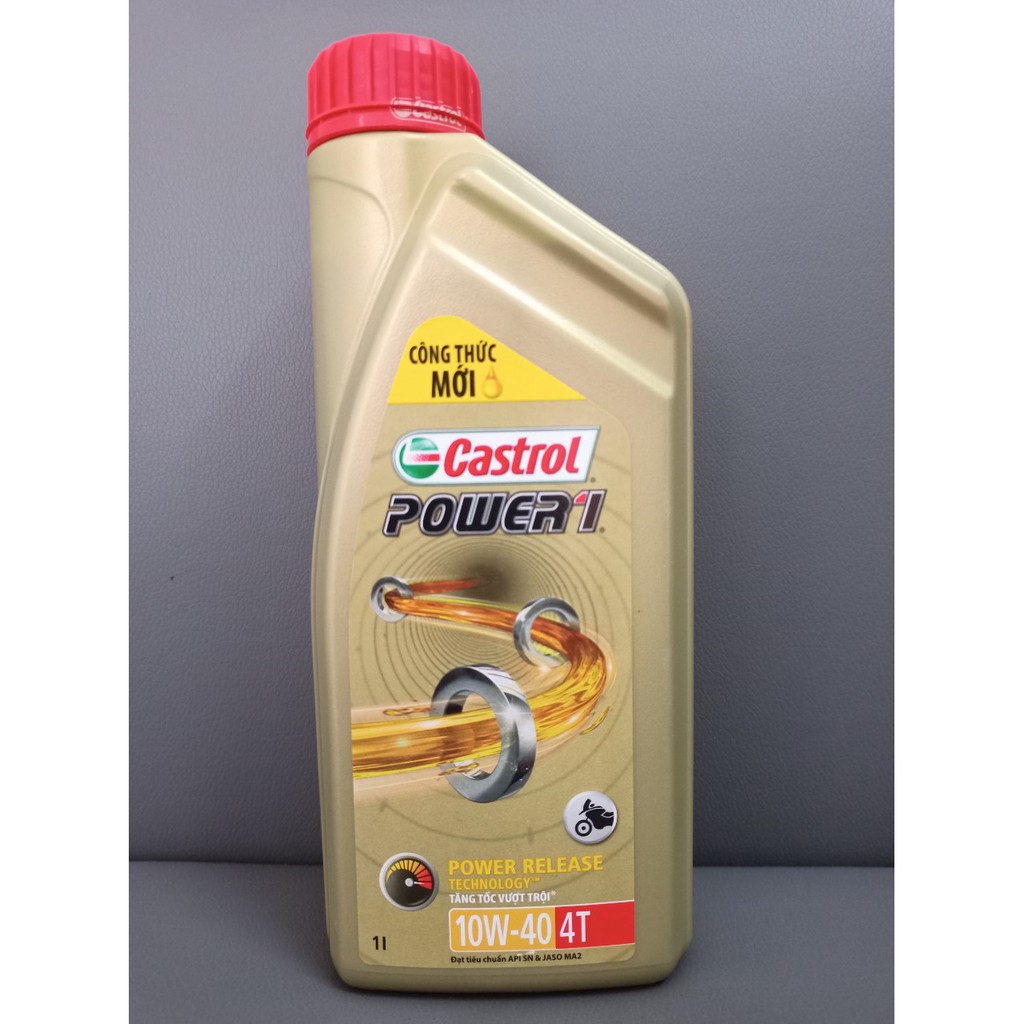 Nhớt Xe Số CASTROL POWER 1 10W40 1L