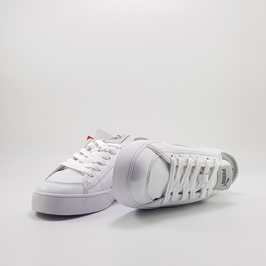 [Video + Ảnh thực] Giày Sneaker PM Smash V2 Vulc Leather Full White