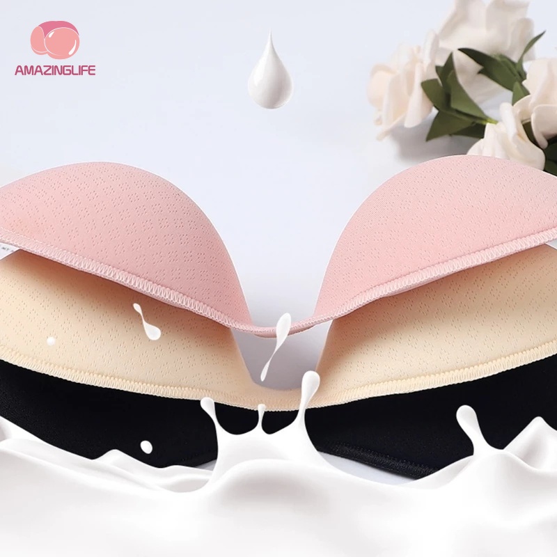 Miếng Đệm Mút Nâng Ngực Dày Dặn Thoáng Khí Quyến Rũ Dành Cho Nữ