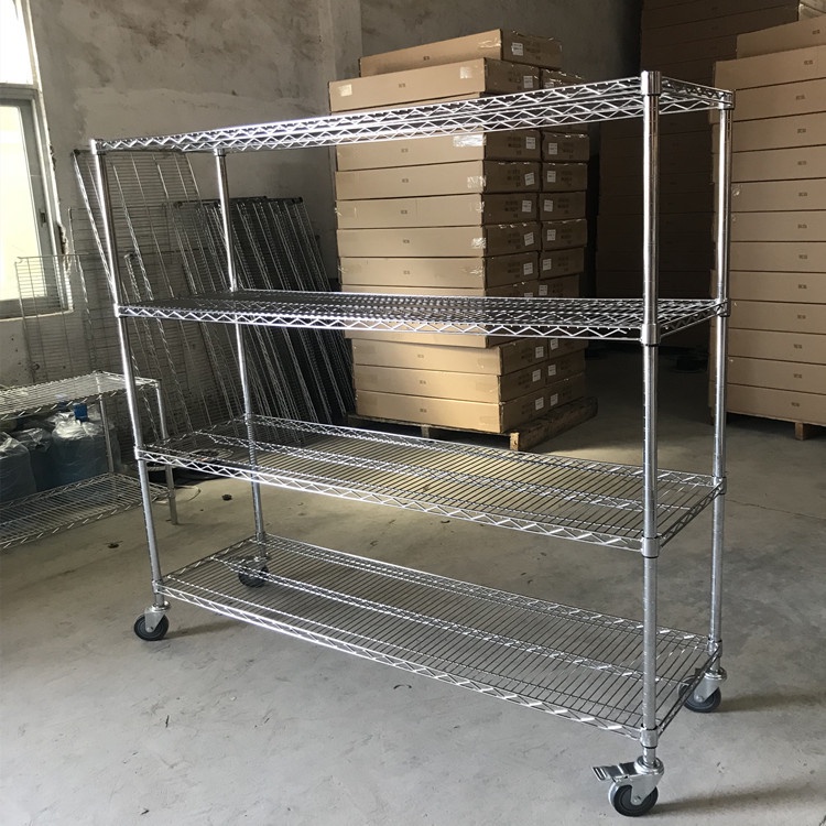 Kệ lưới i4 tầng  tải trọng nặng 20kg dùng trong gia đình, phòng thí nghiệm, kho để đồ