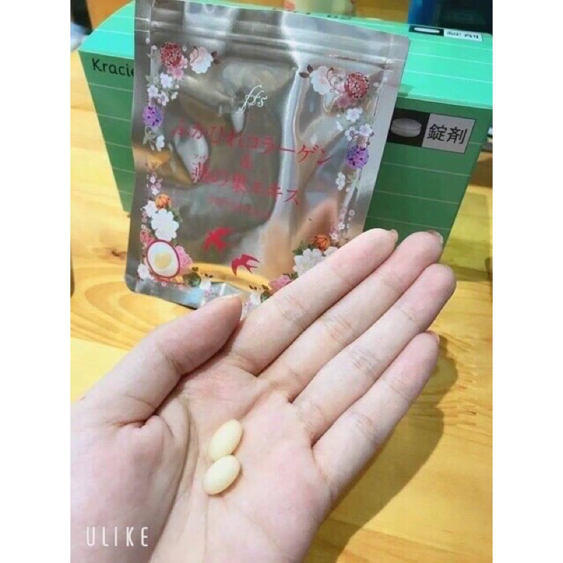 Viên uống Collagen tươi chiết xuất tổ yến 30 viên Nhật Bản | Thế Giới Skin Care