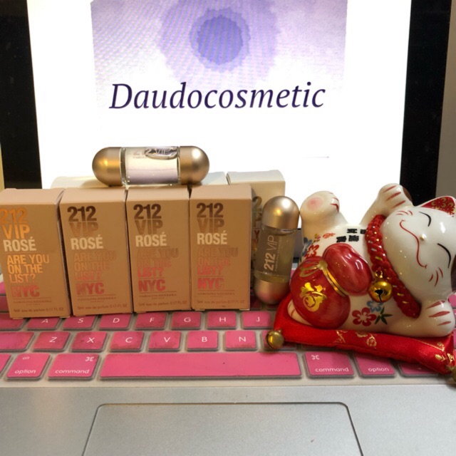 [mini] Nước hoa Carolina Herrera 212 VIP Rose EDP 5ml