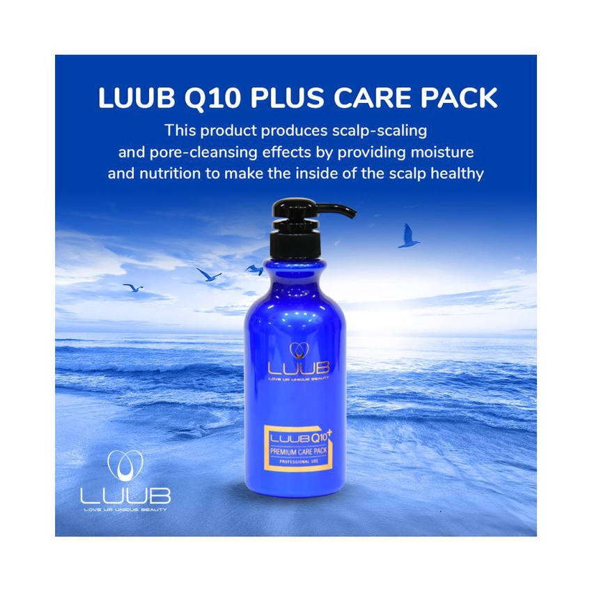 Dầu Xả Giảm Gàu Và Làm Sạch Chân Tóc LUUB Q10 Plus Care Pack GomiMall