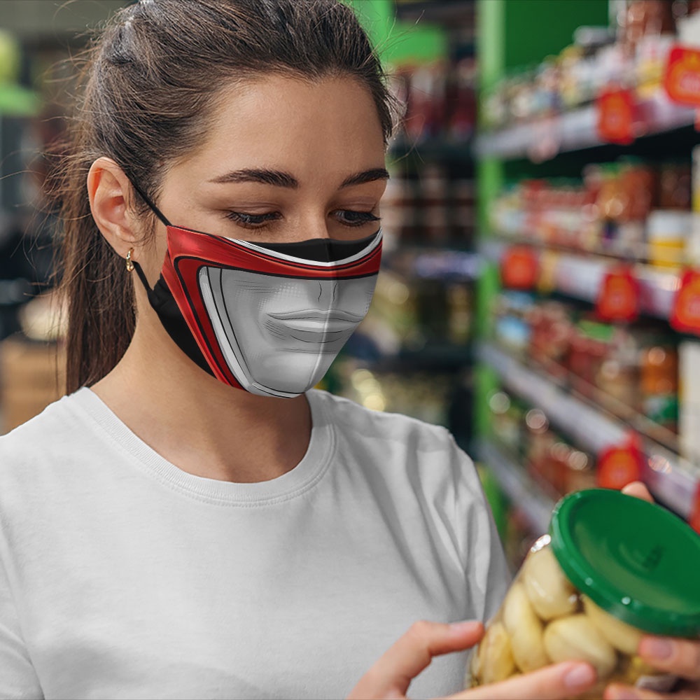 Khẩu trang cute cho bé trẻ em vui nhộn đáng yêu hoạt hình Hình Vẽ DRAWN CARTWELL vải cotton 100% kháng khuẩn chất liệu v