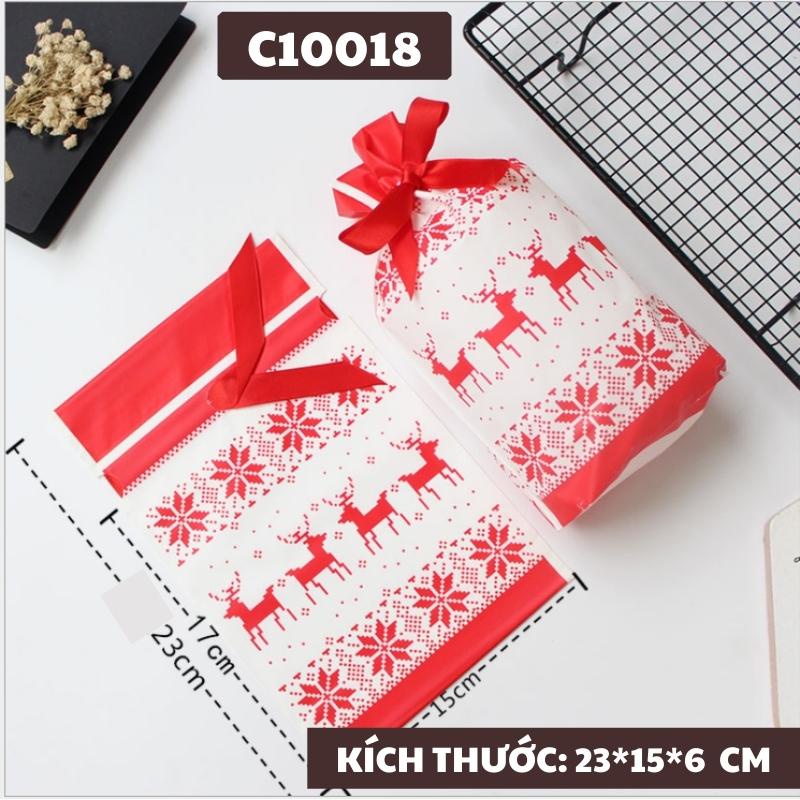 Túi Đựng Bánh Quy Snack Bánh Dứa Cho Giáng Sinh Noel 2021