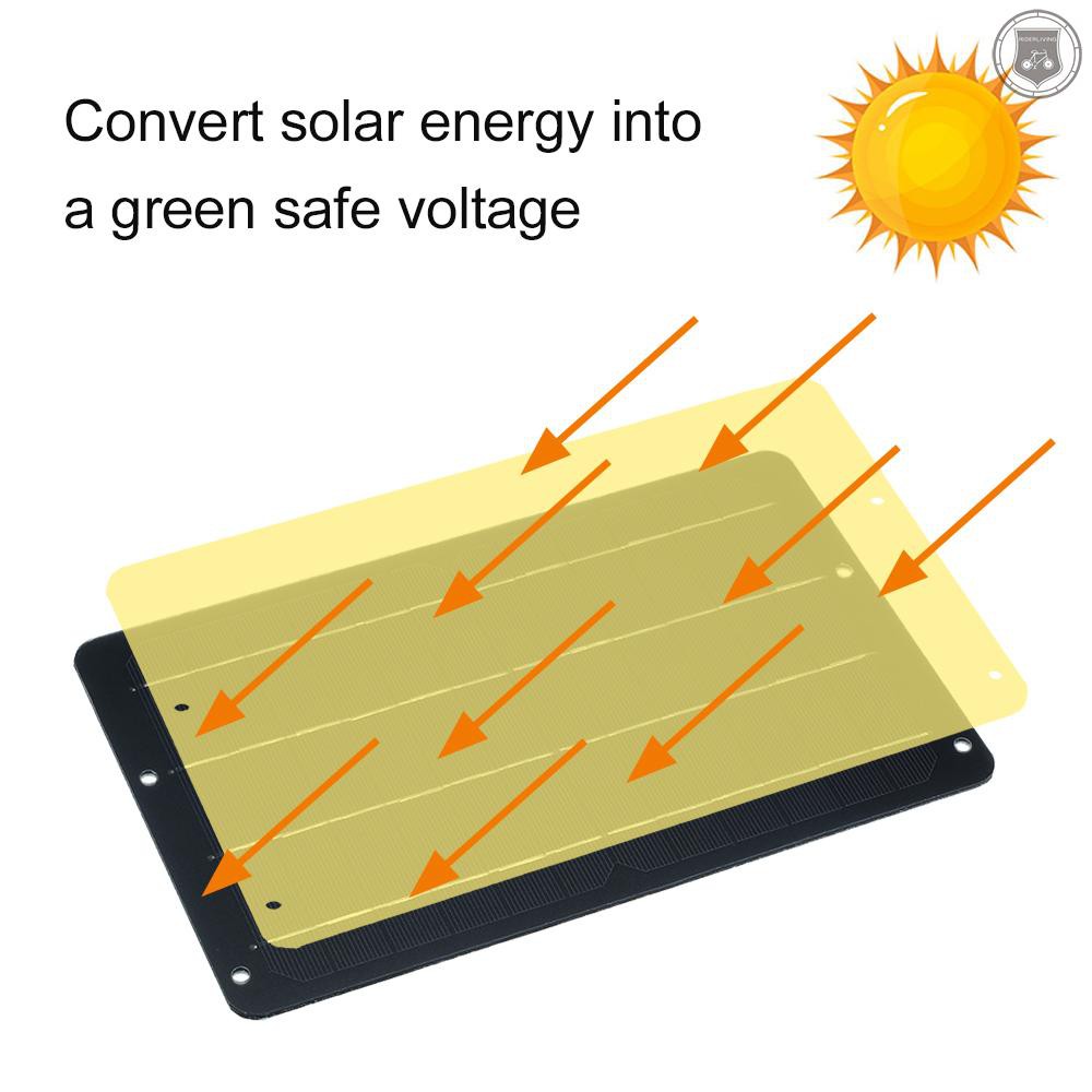 Tấm Pin Năng Lượng Mặt Trời 6v 10w Polycrystalline Silicon Cho Xe Hơi