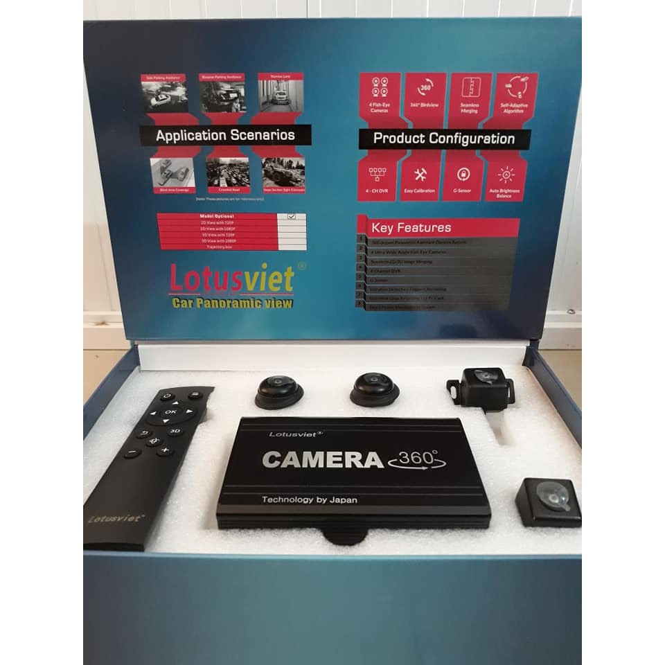 CAMERA 360 ĐỘ LOTUSVIET LV-558 3D- NÂNG TẦM XẾ YÊU CỦA BẠN | BigBuy360 - bigbuy360.vn