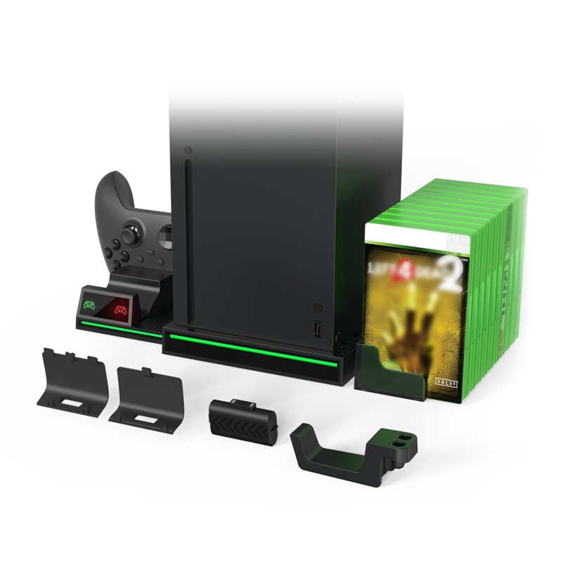 Bộ Giá Đỡ Sạc Tay Cầm Điều Khiển Máy Tính Bảng 10 Ngăn Đa Năng Cho XB Series X XB One S