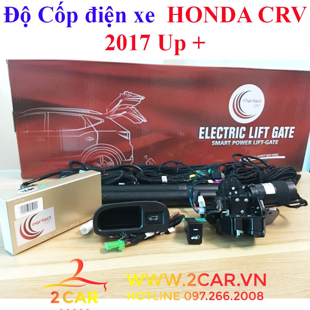 Cốp điện xe HONDA CRV 2017 Up + thương hiệu PerfectCar cao cấp