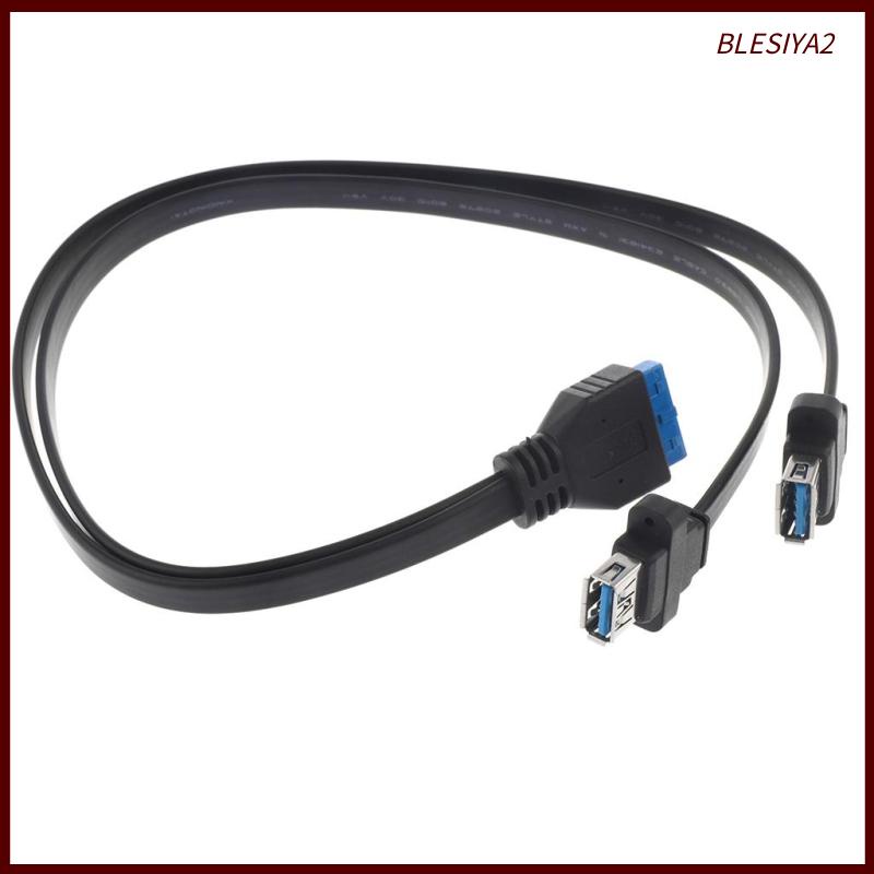 Cáp ChuyểN ĐổI Bo MạCh Chủ 2 CổNg USB 3.0 Sang ĐầU CắM 20Pin