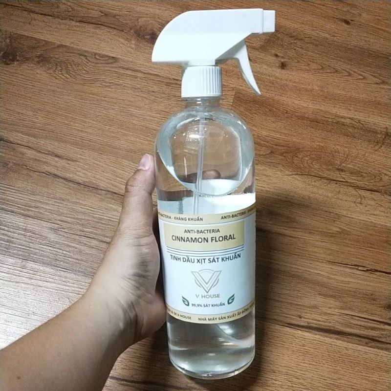 Tinh dầu xịt sát khuẩn Hương Quế  500ml,1Lit | BigBuy360 - bigbuy360.vn