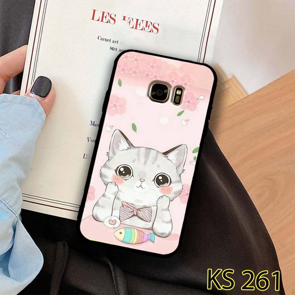 [FreeShip] Ốp lưng Samsung Galaxy S6/S6 Edge/S7/S7 Edge in hình mèo con_Ốp SS S6/S6E/S7/S7E
