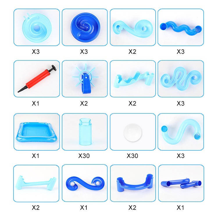 Bộ đồ chơi công viên nước lượn vòng - MH: B0015