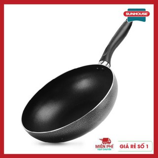 Chảo chống dính sunhouse đáy sâu 26cm shs26, chảo sunhouse 26cm