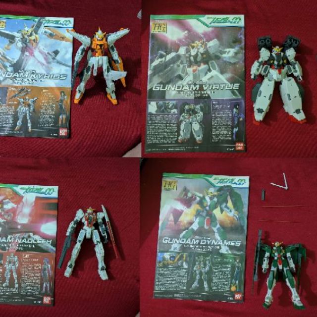 HG kyrios,virute, ndalee,dynames Bandai 2nd