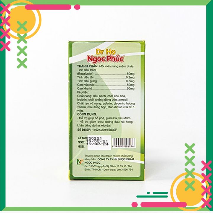 Dr ho Ngọc Phúc- Lọ 600gr-Giúp bổ phế, giảm ho, tiêu đờm. Hỗ trợ giảm triệu chứng đau rát họng, khản tiếng do ho kéo dài