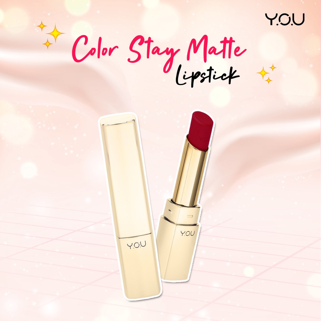 (Hàng Mới Về) Son Môi You The Gold One Color Stay 3.2g Màu Lì Và Mềm Mượt | BigBuy360 - bigbuy360.vn