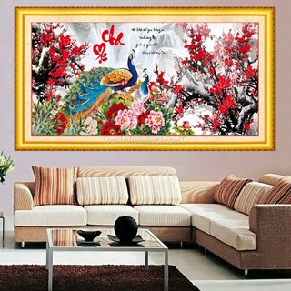 Tranh đính đá Cha Mẹ 100x50cm VS060