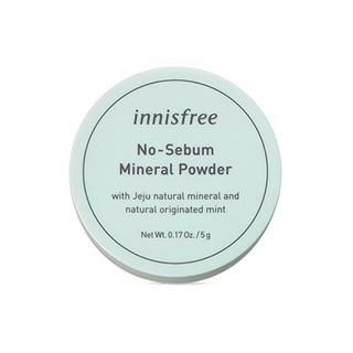 Phấn Phủ Kiềm Dầu Innisfree – no sebum mineral powder Mẫu Mới