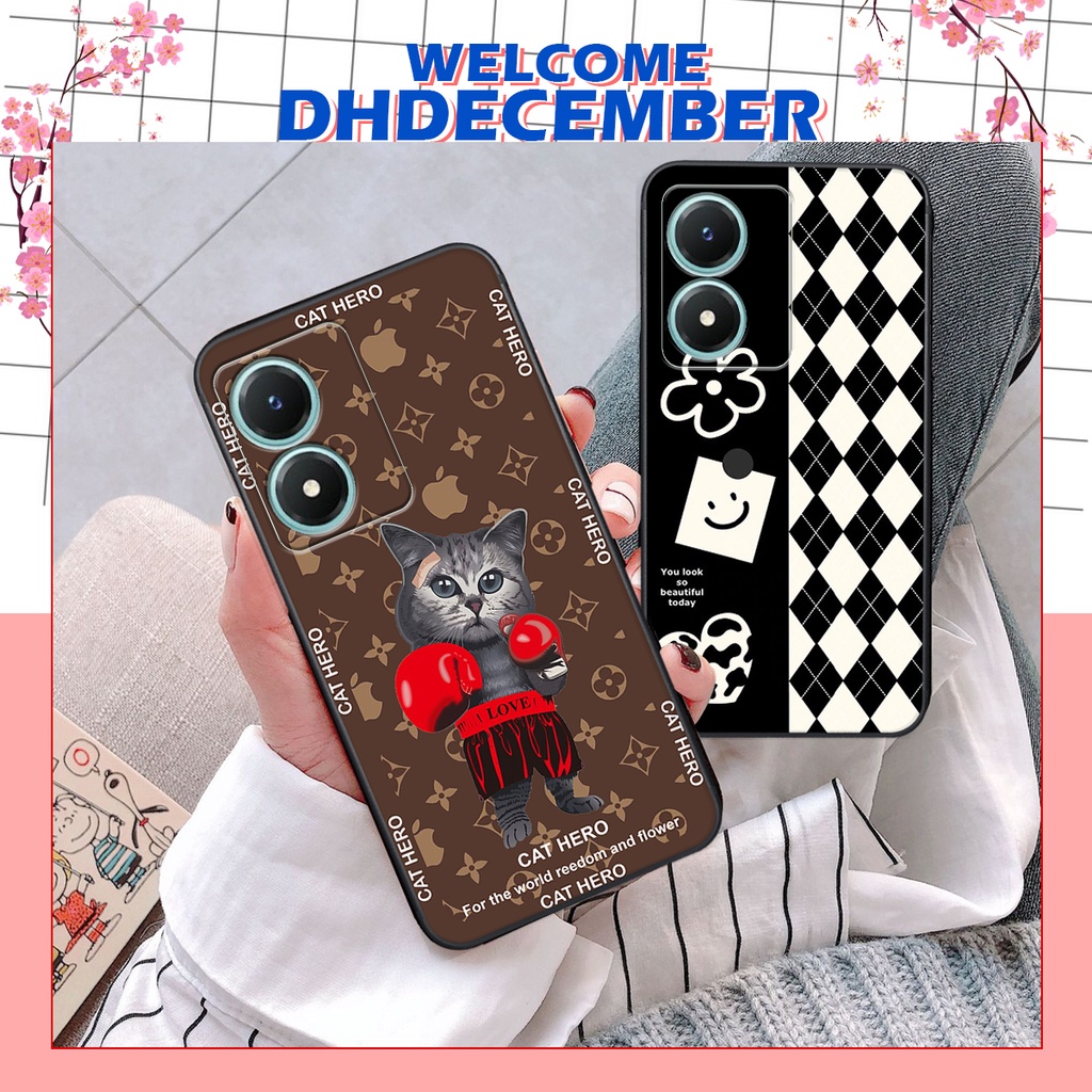 Ốp lưng Vivo Y02S - BẢO VỆ CAMERA in hình 3D GẤU HỒNG-GẤU BE3R -XINH XẺO CỰC ĐẸP