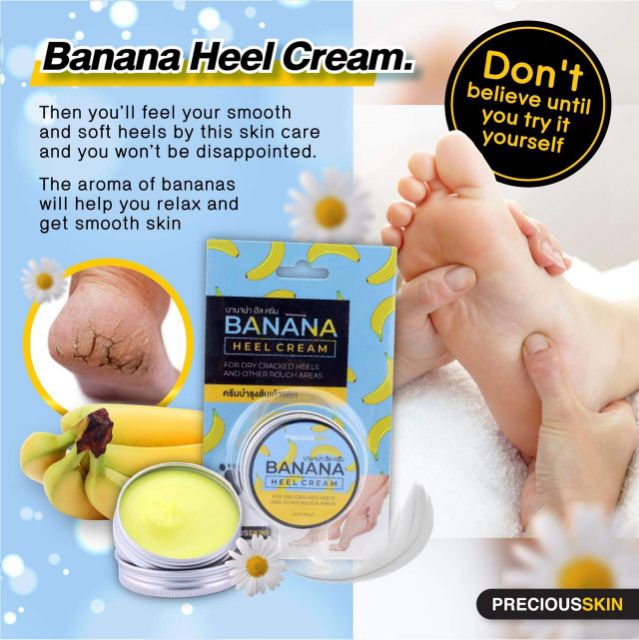 Kem trị nứt gót chân Banana Heel Cream Thái Lan