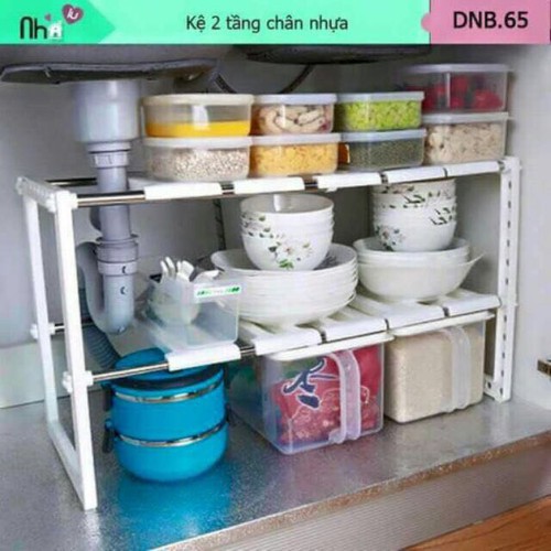 kệ để xoong nồi gầm bếp tiện lợi( free ship)