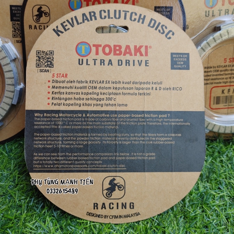 Bố lá nồi TOBAKI made in Malaysia